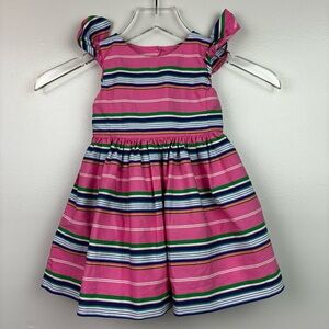 Ralph Lauren Striped Baby Girl Dress